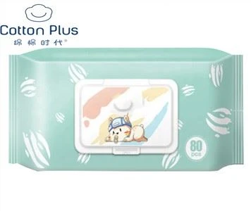 Lingettes nettoyantes pour bébé non tissées Spunlace